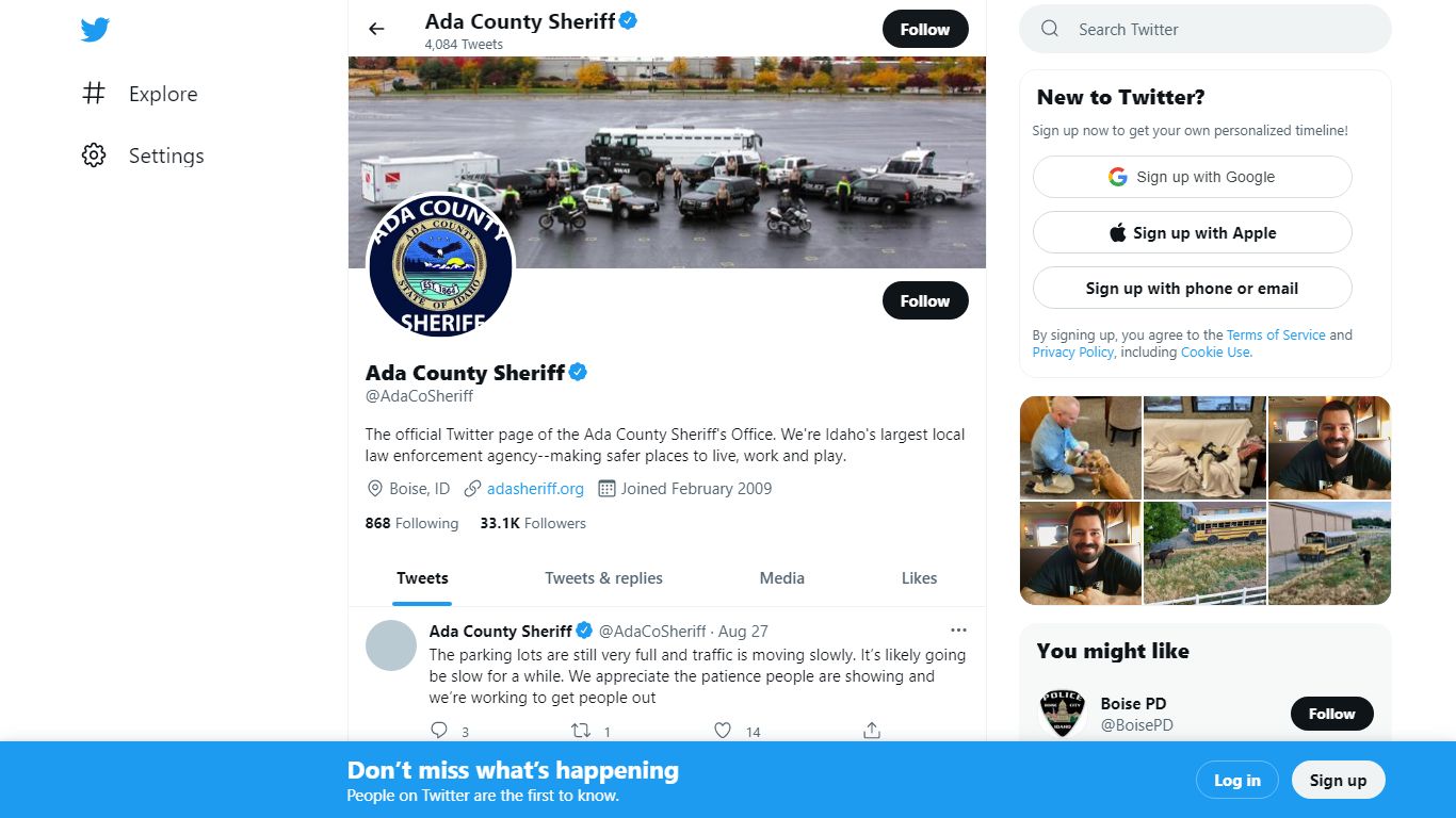 Ada County Sheriff (@AdaCoSheriff) / Twitter